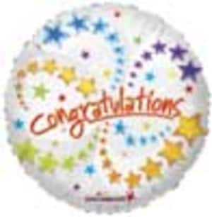 Congratulations Helium Balloon